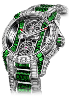 Epic X Tourbillon Baguette | Diamonds & Tsavorites Jacob & Co.