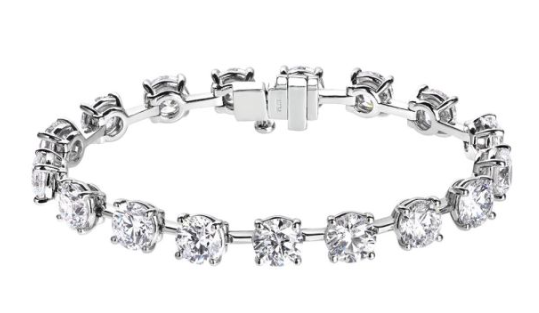 Avi & Co. Floating Diamond Bracelet