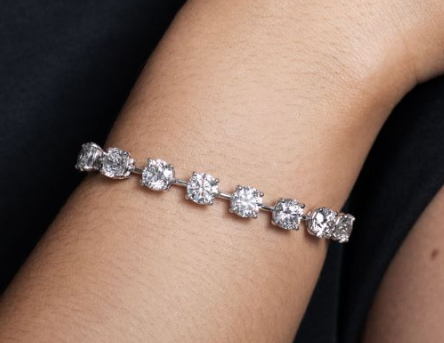 Avi & Co. Floating Diamond Bracelet