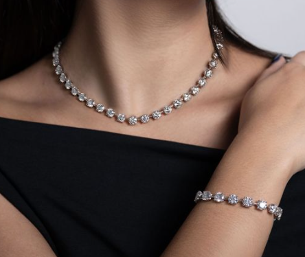 Avi & Co. Floating Diamond Bracelet