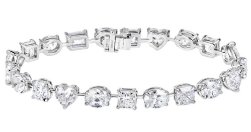 Avi & Co. Fancy Shapes Diamond Bracelet