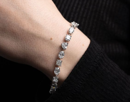 Avi & Co. Fancy Shapes Diamond Bracelet